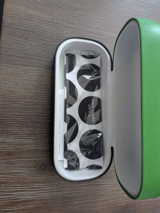 Kate Spade Bellamy Sunglasses, Tortoise Square with Case and Cleaning Cloth